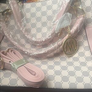 Mia K Pink Shoulder Bag